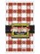 Red Gingham Classic Checkered Picnic Table Cover Party Decoration